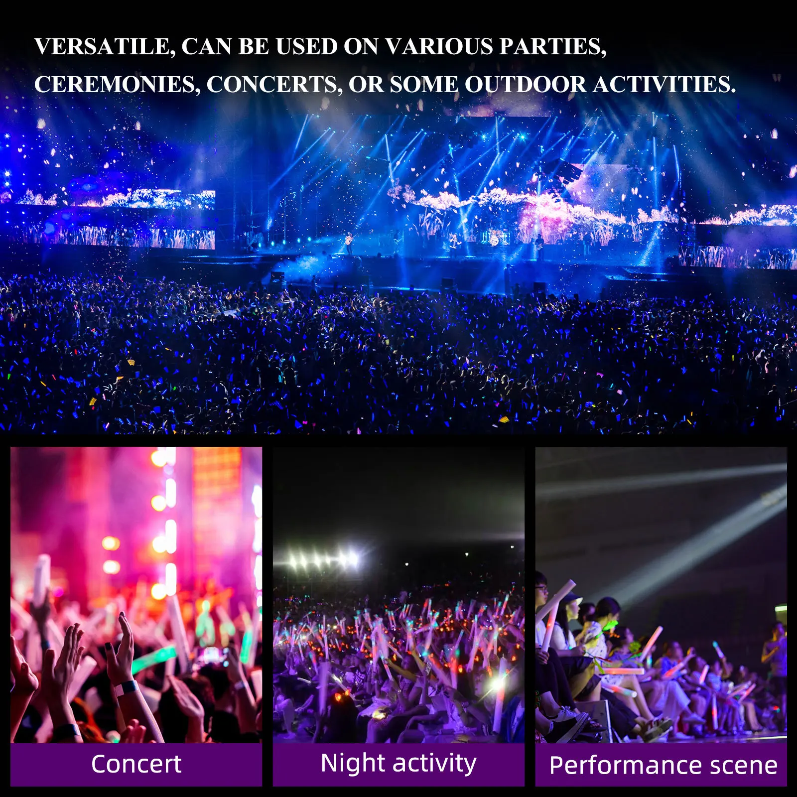 

Ручная зарядная светящаяся палочка для вечеринки, белый свет, светящаяся палочка, компактный алюминиевый сплав для бара, КТВ, концерта, ночного светящегося палочки, вечеринки