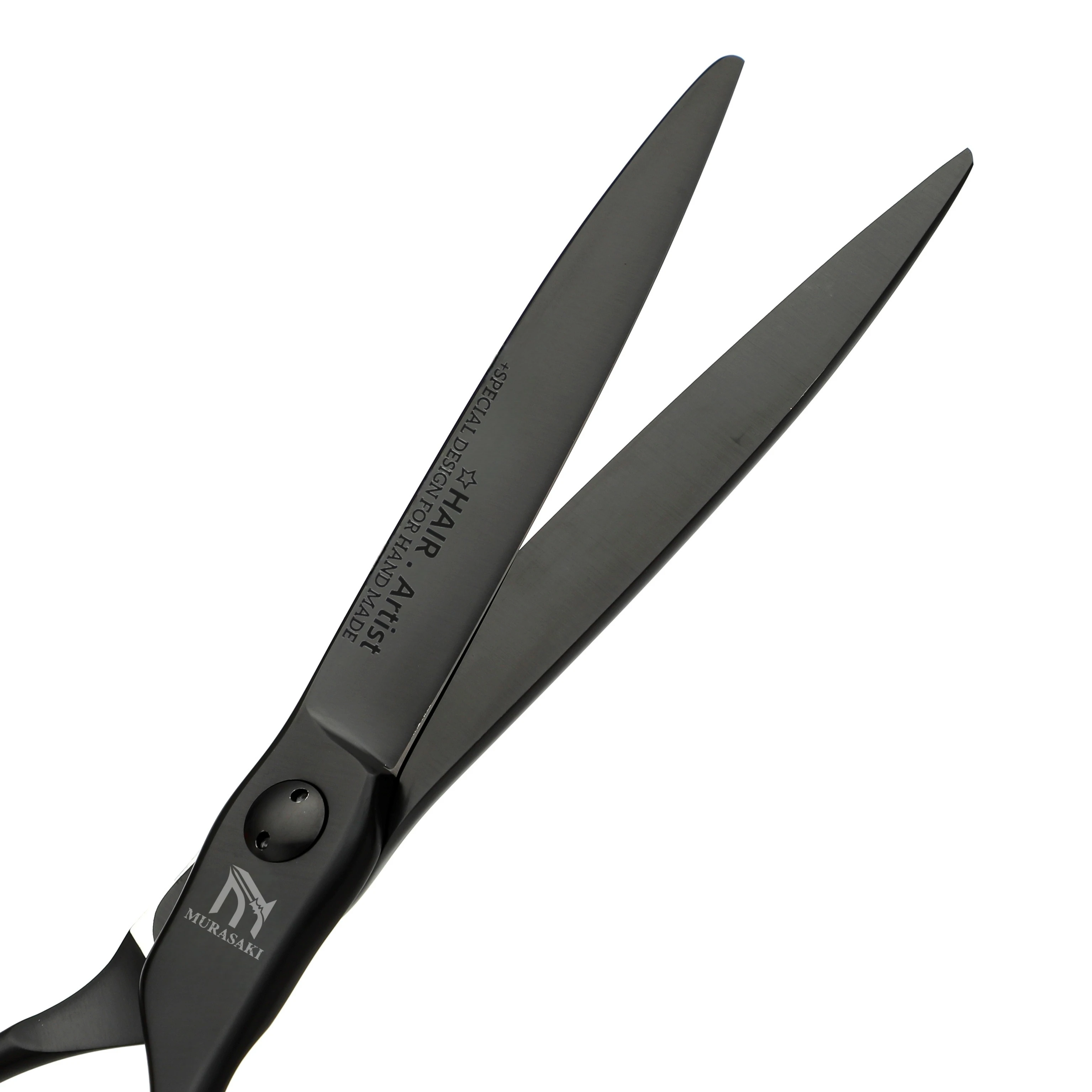 Professional Barber Scissors,6.3-6.8 Inch Black Coating Hair Cutting Shears,Top-Level VG10 Cobalt Steel Barbershop Accessories