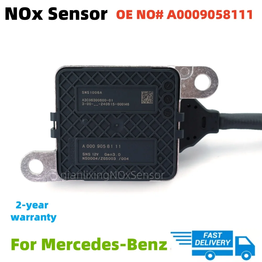 A0009058111 Nitrogen Oxide NOX Sensor For Mercedes-Benz A B C E GLE GLS W177 W247 W205 A205 C205 S205 C257 A238 C238 W213 S213