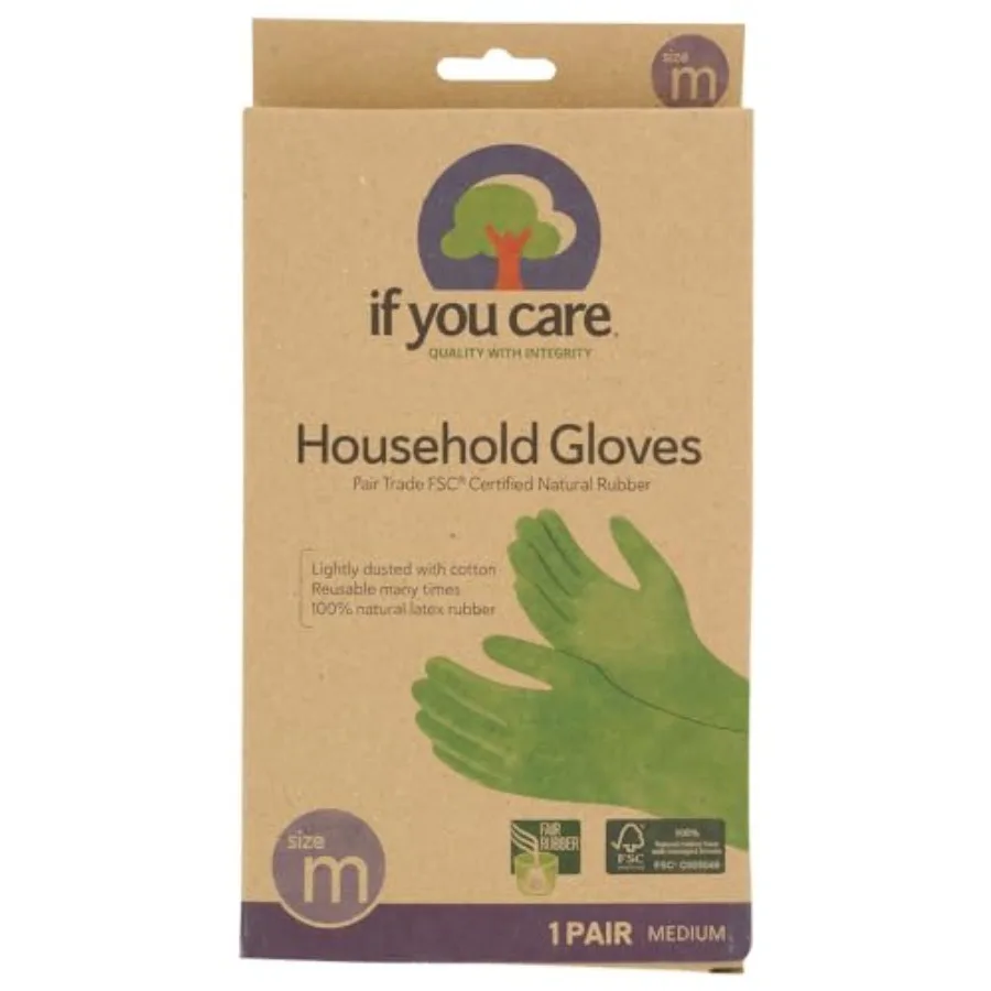 قفازات منزلية [مجموعة من 3) الحجم: متوسط مثالي لتنظيف البستنة ومشاريع DIY طلاء مطاطي متين مع قبضة معززة