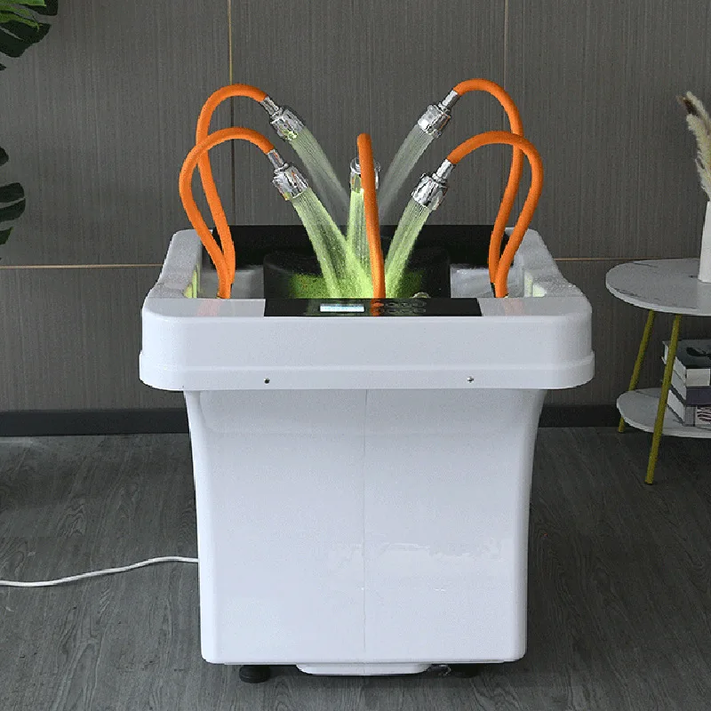 Nieuwe Thaise haarbehandeling shampoo bed constante temperatuur watercirculatie begassing hoofd weg soep hoofd behandeling hal