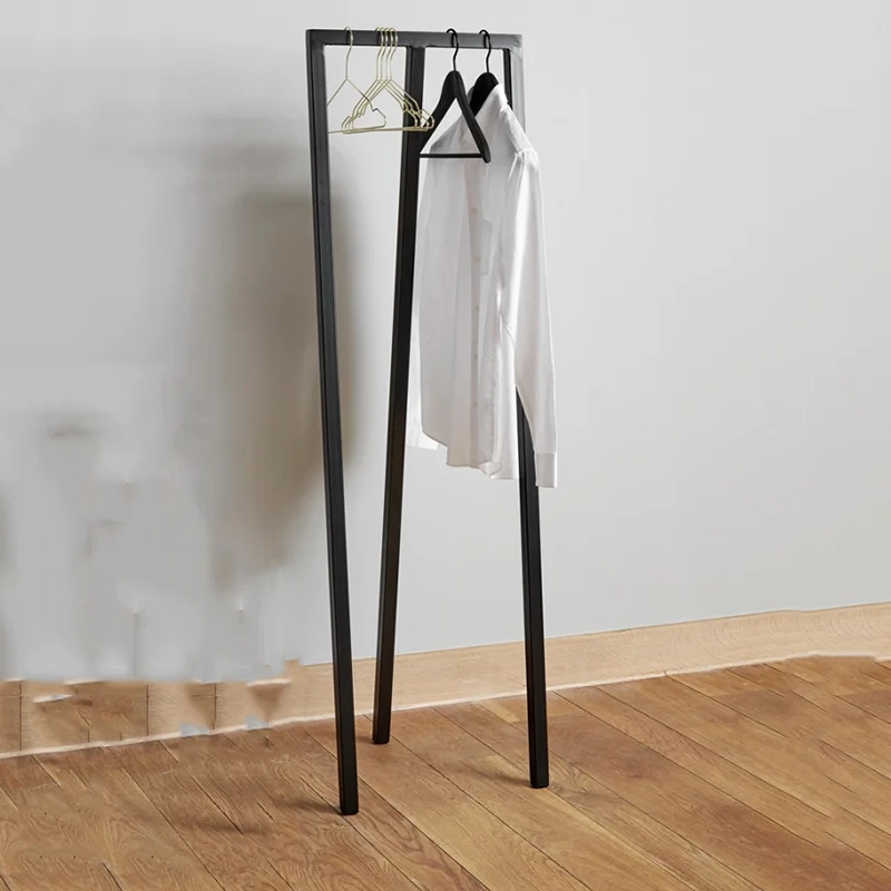 Bedroom Metal Standing Coat Rack Entrance House Floor Coat Rack Dress Hanger Hats Rack Tissue Hanger Perchas Furniture XY50CR