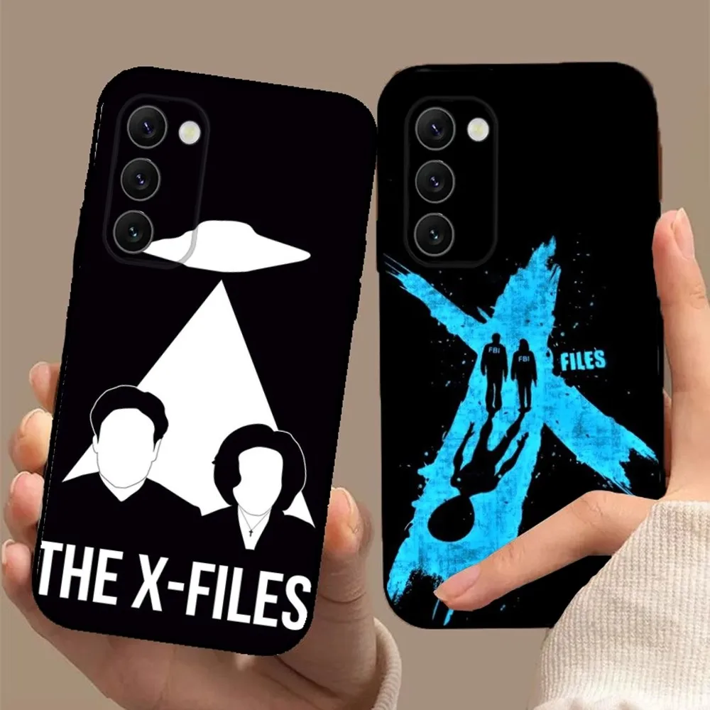 The X Files I want to believe Phone Case For Samsung S23,23,22,30,21,10,9,Note20 Ultra,Lite,Ultra,5G,Plus,FE,Black Soft Case