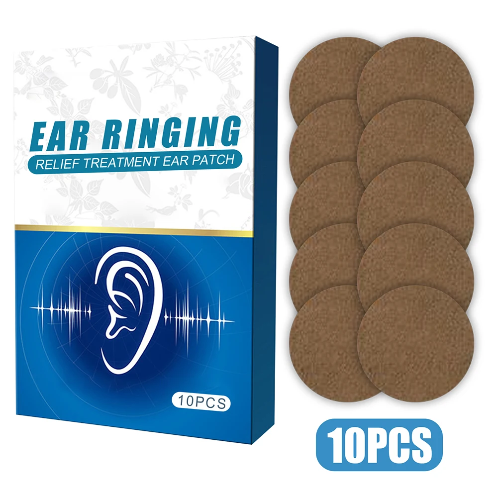 20/10Pcs Ear Tinnitus Treatment Tinnitus Patches For Ear Pain Protect Hearing Loss Sticker Natural Herbal Plaster Health Care