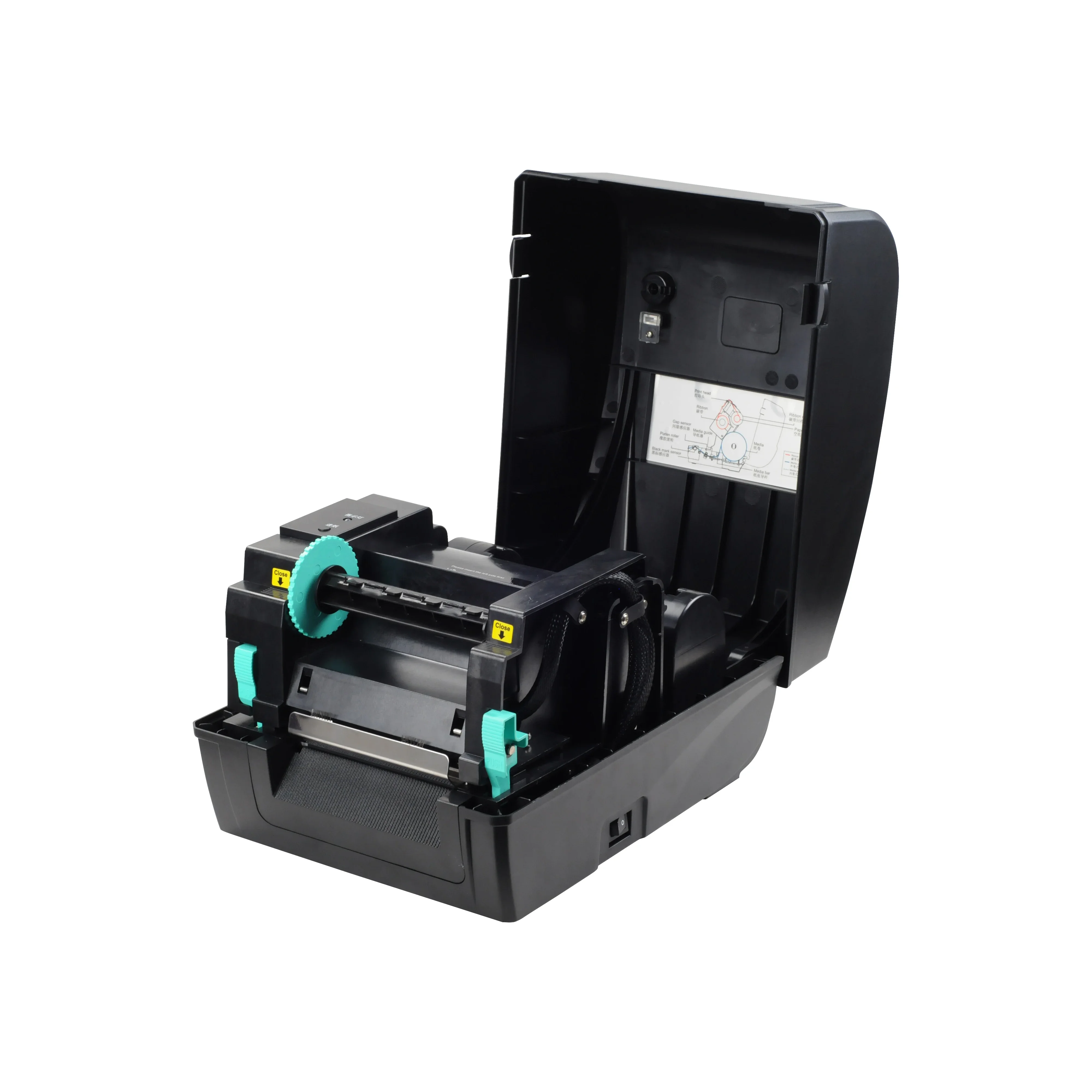 High Quality Dual-motor Gear Drive Design Thermal Barcode Label Printer Machine XP-T458B&XP-T458E, H400B