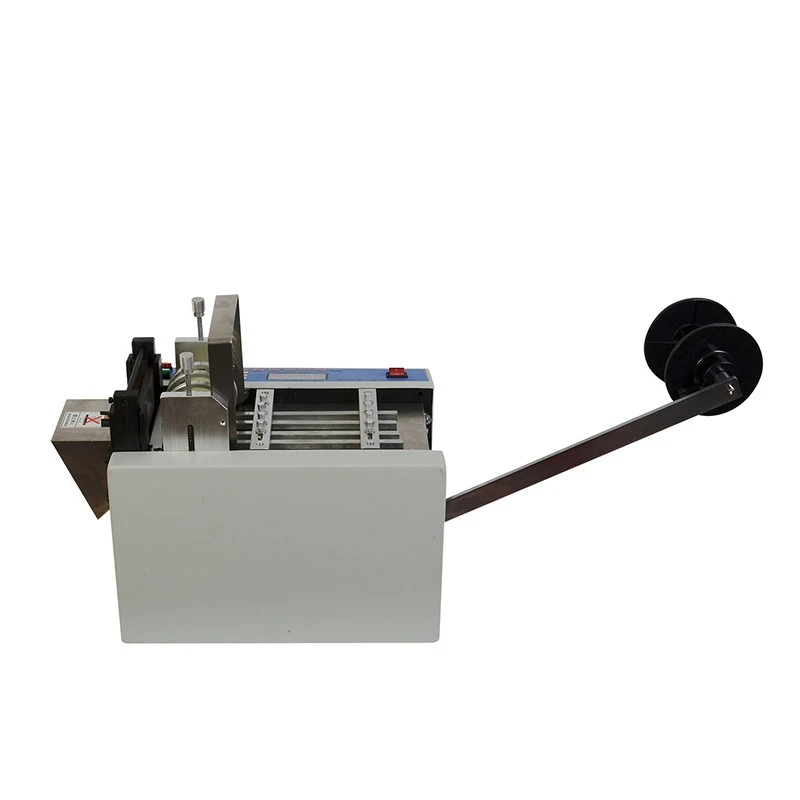 

machine Cutting heat shrinkable PVC insulating sleeve hose Teflon glass fiber Computer pipe cutting machine