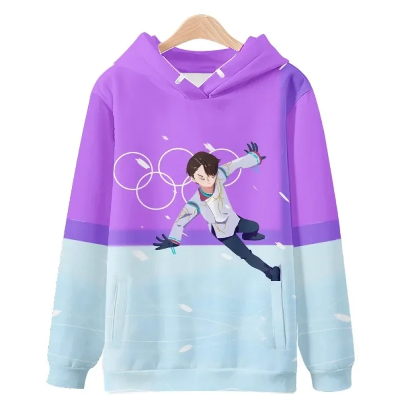 Hanyu Yuzuru 3D print oversized women/men hoodie sweatshirt Harajuku streetwear hip hip pullover hooded jacket casual sportswear