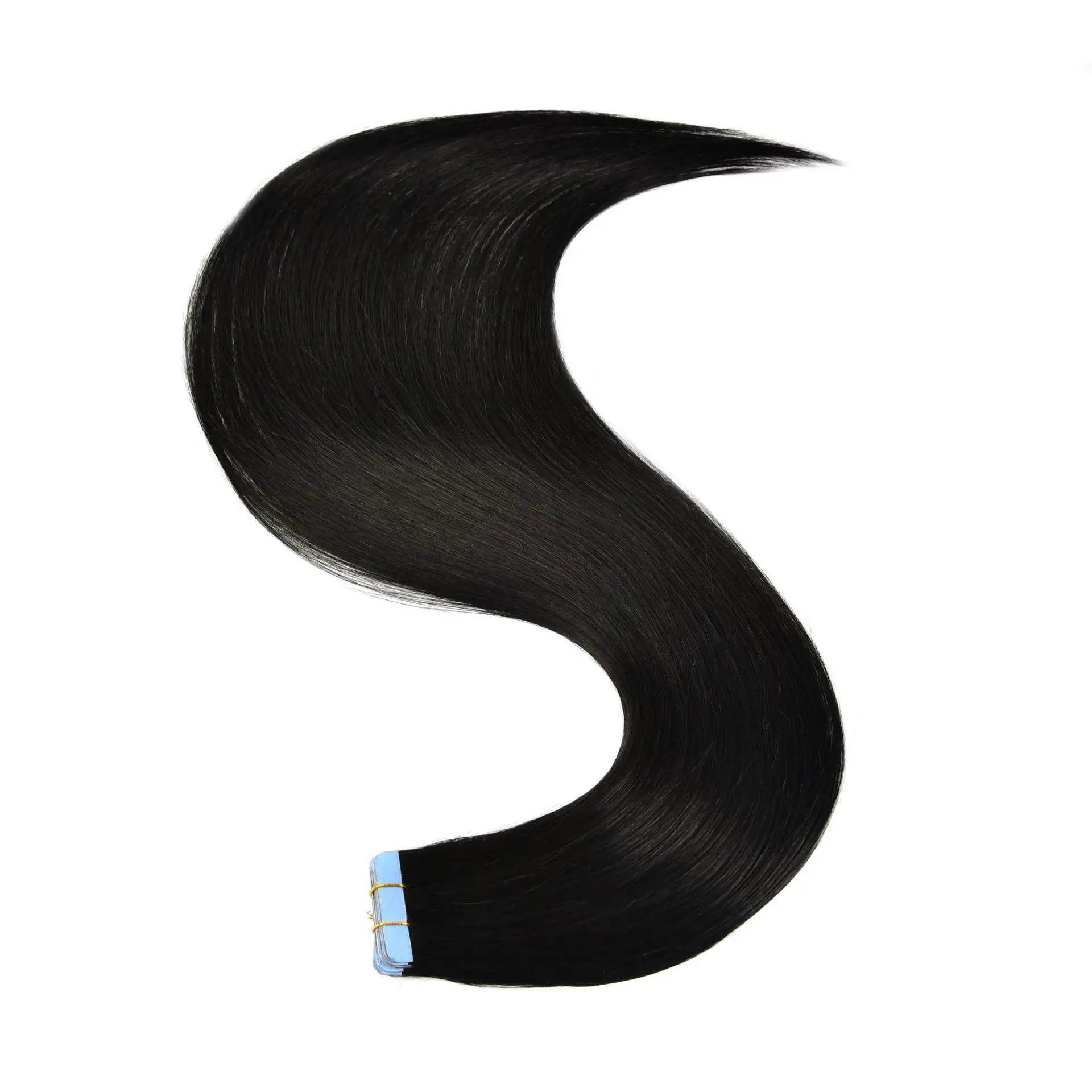 Straight 100% Huamn Hair Tape in Hair Bundels No Weft Natural Black 12A Vietnamese Hair for Salon Brazilian Remy for Salon