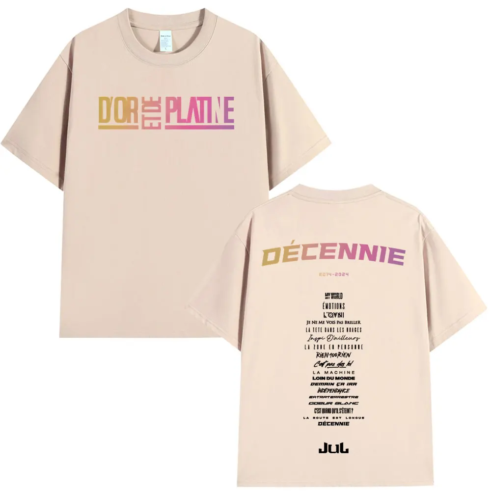 Rapper Jul Graphic T Shirt Men Women Clothing Fashion Hip Hop T-shirt Casual High Quality Cotton Short Sleeve Oversized T-shirts image 5