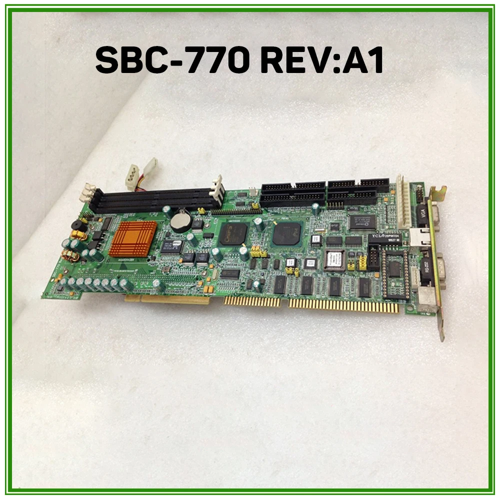 For Axiomtek Industrial Medical Equipment Motherboard SBC-770 SBC-770 REV:A1