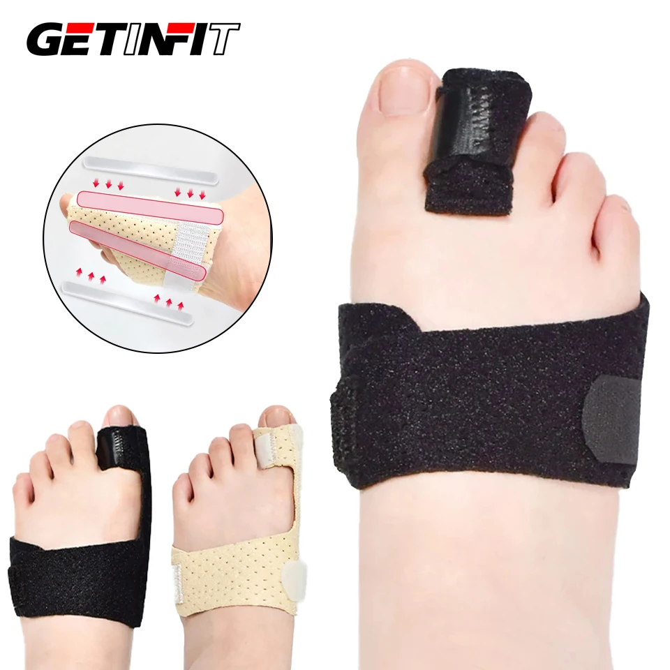 

Adjustable Hammer Toe Straightener Corrector Metatarsalgia Claw Splint Foot Compression Wrap Toe Mallet Toe Pain Relief Unisex