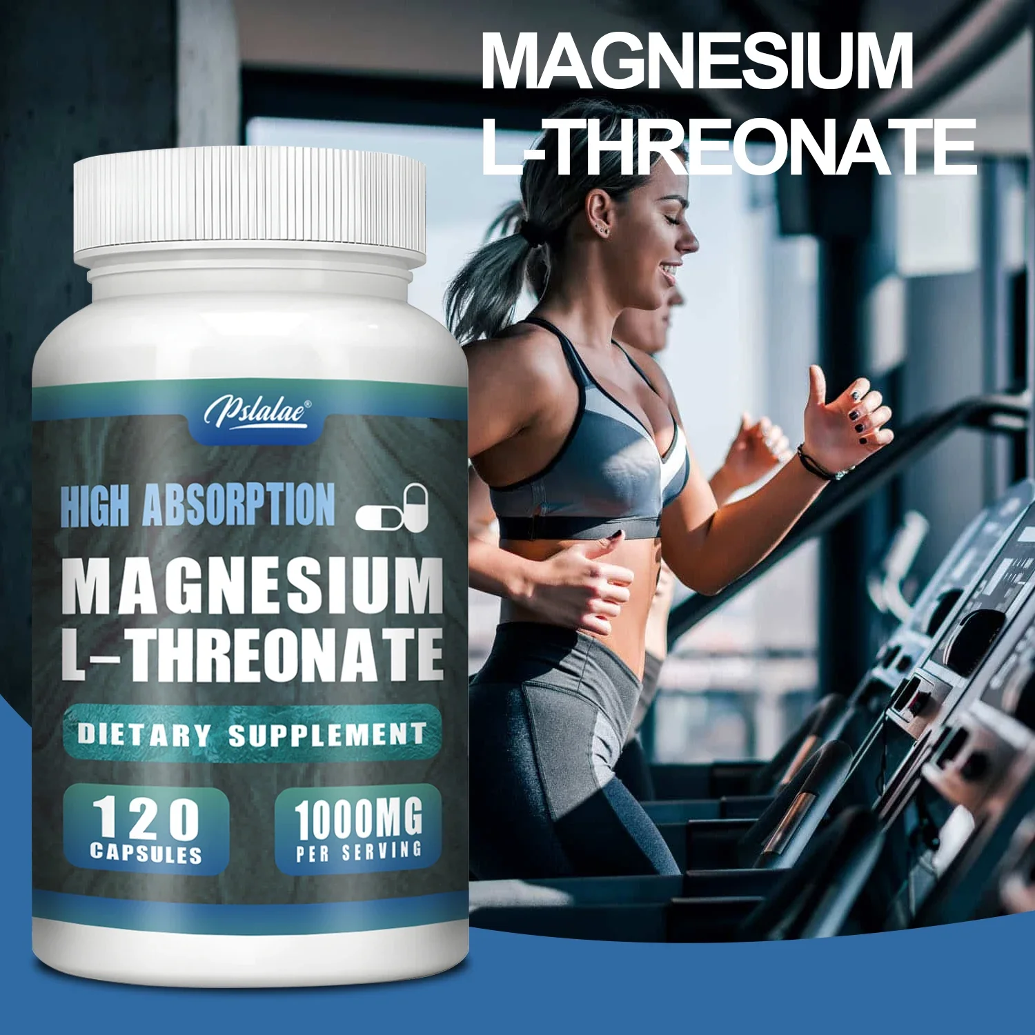 

Magnesium L-threonate - upports Focus, Memory & Learning Brain Health, Boosts Nerve Energy, Stress Relief and Sleep Quality