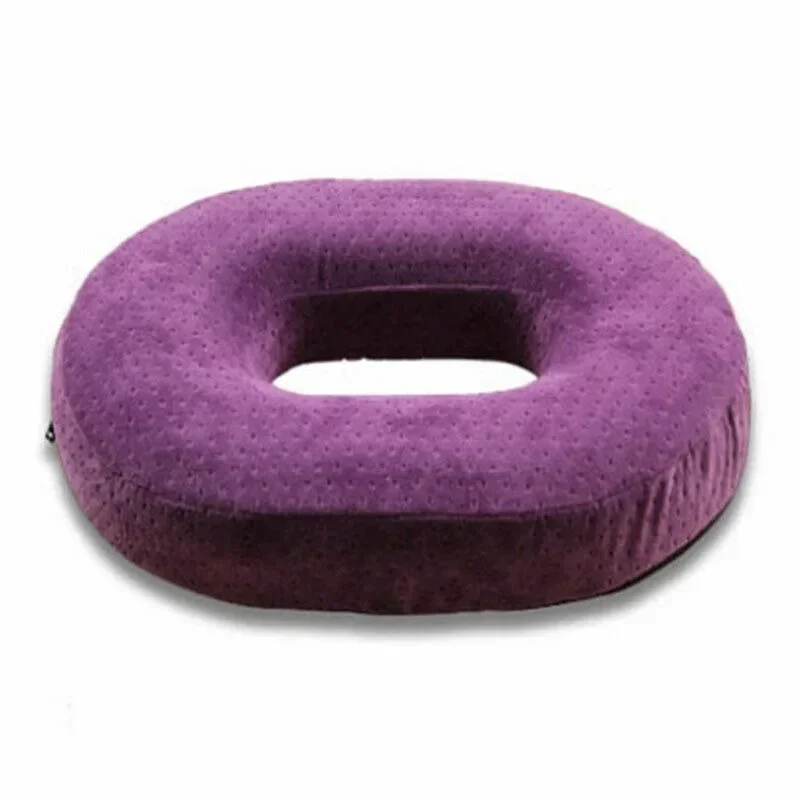 Pain Relief Memory Foam Comfort Donut Ring Chair Seat Cushion Pillow for Pregnant Woman Sedentary People Travel Office