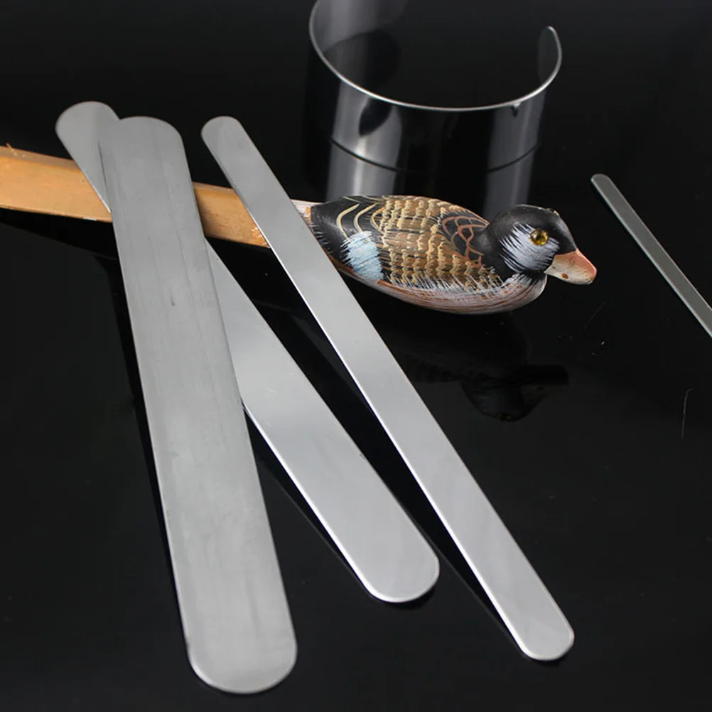 

8pcs Stainless Steel Bracelet Inner Core 10Mm Reusable Diy Ring Shaping Mold For Handmade Jewelry Making Bangle Fixing