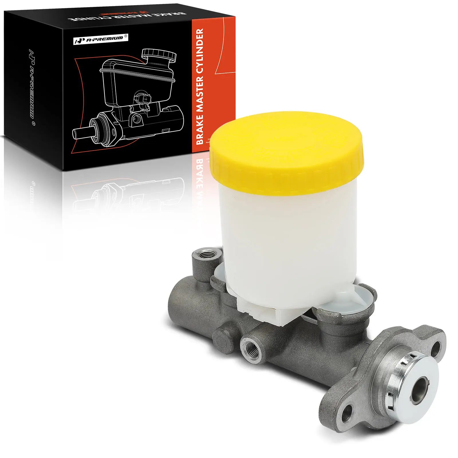 A-Premium Brake Master Cylinder with Reservoir & Sensor for Nissan D21 1986-1992