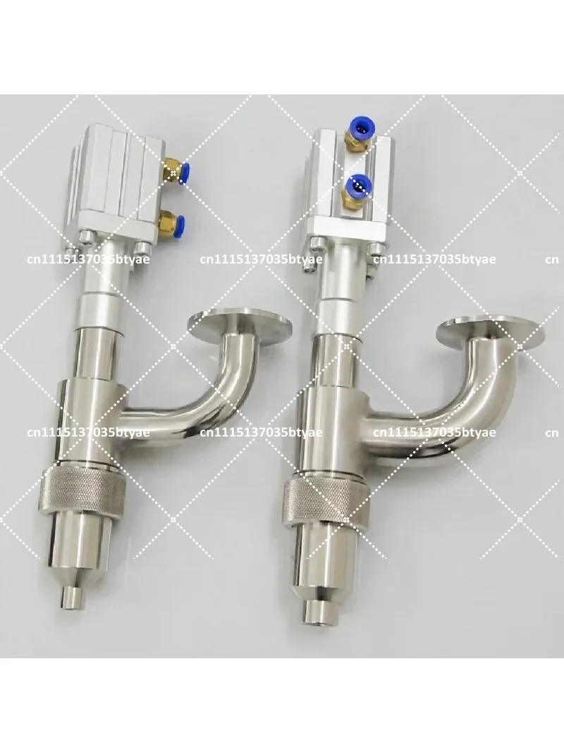 304 Stainless Steel Anti-Drip Filling Head Chuck Quick-Connect Elbow Pneumatic Filling Machine Parts