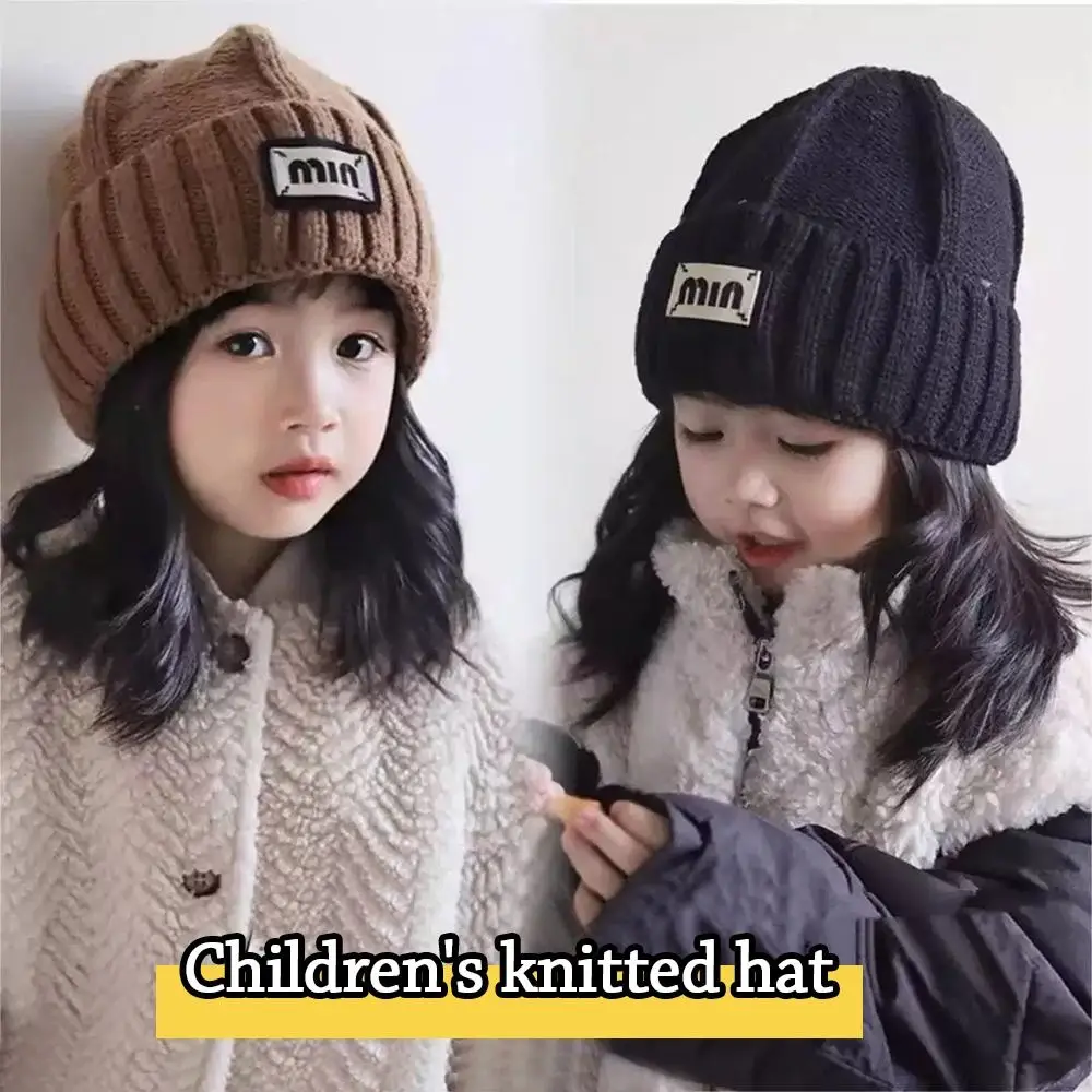 

Fashion Warm Baby Winter Hats Soft Cute Kids Beanie Hats Ear Protection Knitted Cap Kids