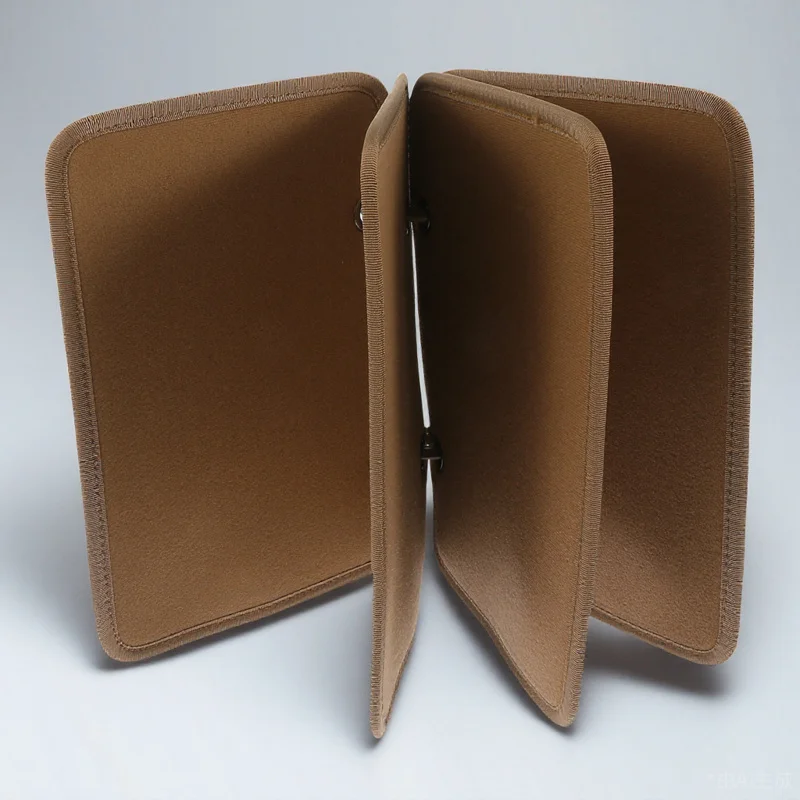 1 Set Military Armband Displaying Board Thick Lint Material Rounded Edge Safe Patch Holder Military Sticker Collection Album