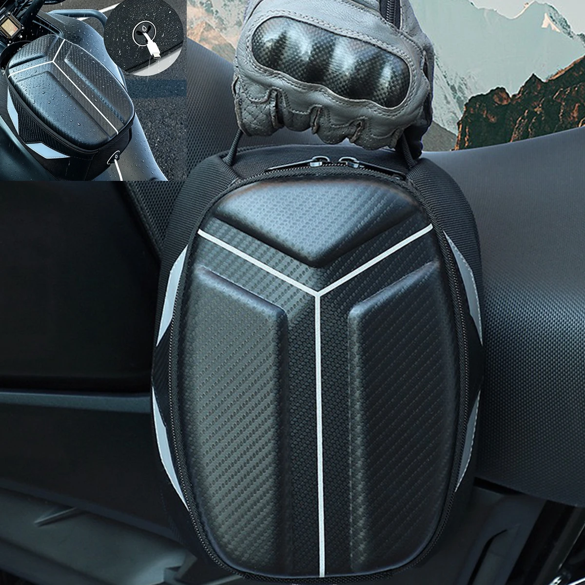 Motorcycle Tank Bag Magnetic W - Magnetic Tank Bag ulasan dan harga