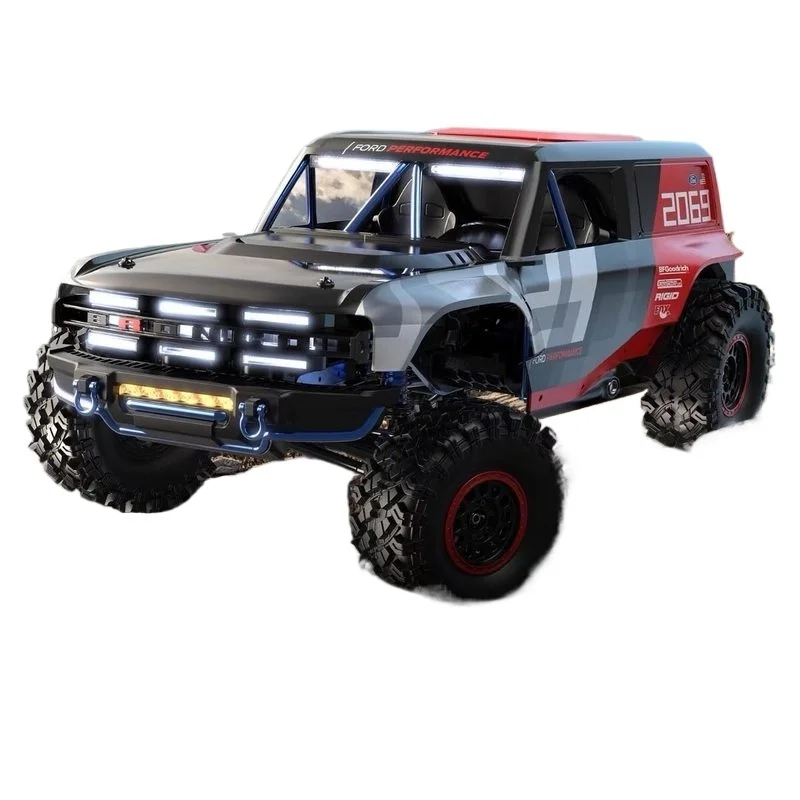Mjx Rc Hyper Go H8P Licensed Ford Bronco 1 8 Foc Brushless 4WD Rc Off Road Crawler Professional Remote Control Car For Adults