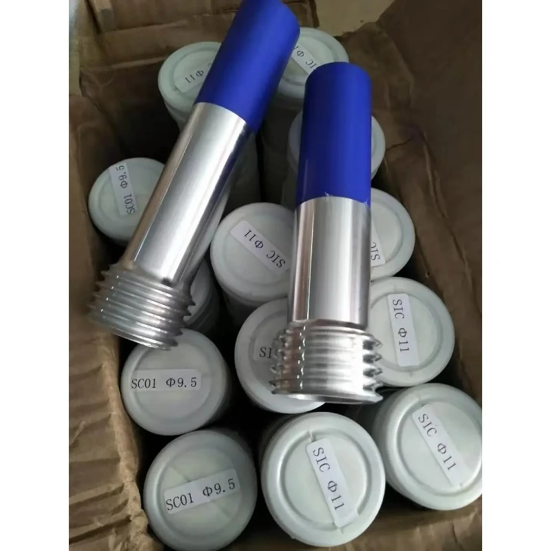 【Best-selling】Single Air Inlet Boron Carbide Sandblasting Head Aluminum Alloy Shell Coarse Teeth