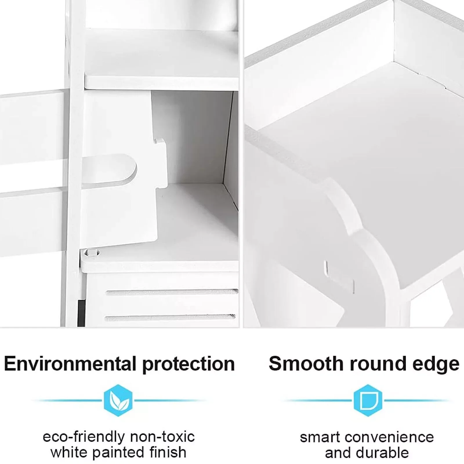 DayPlus Badezimmerschränke, hoch, schmal, für Badezimmer, Aufbewahrung, Badezimmer, wasserdichter Toilettenschrank