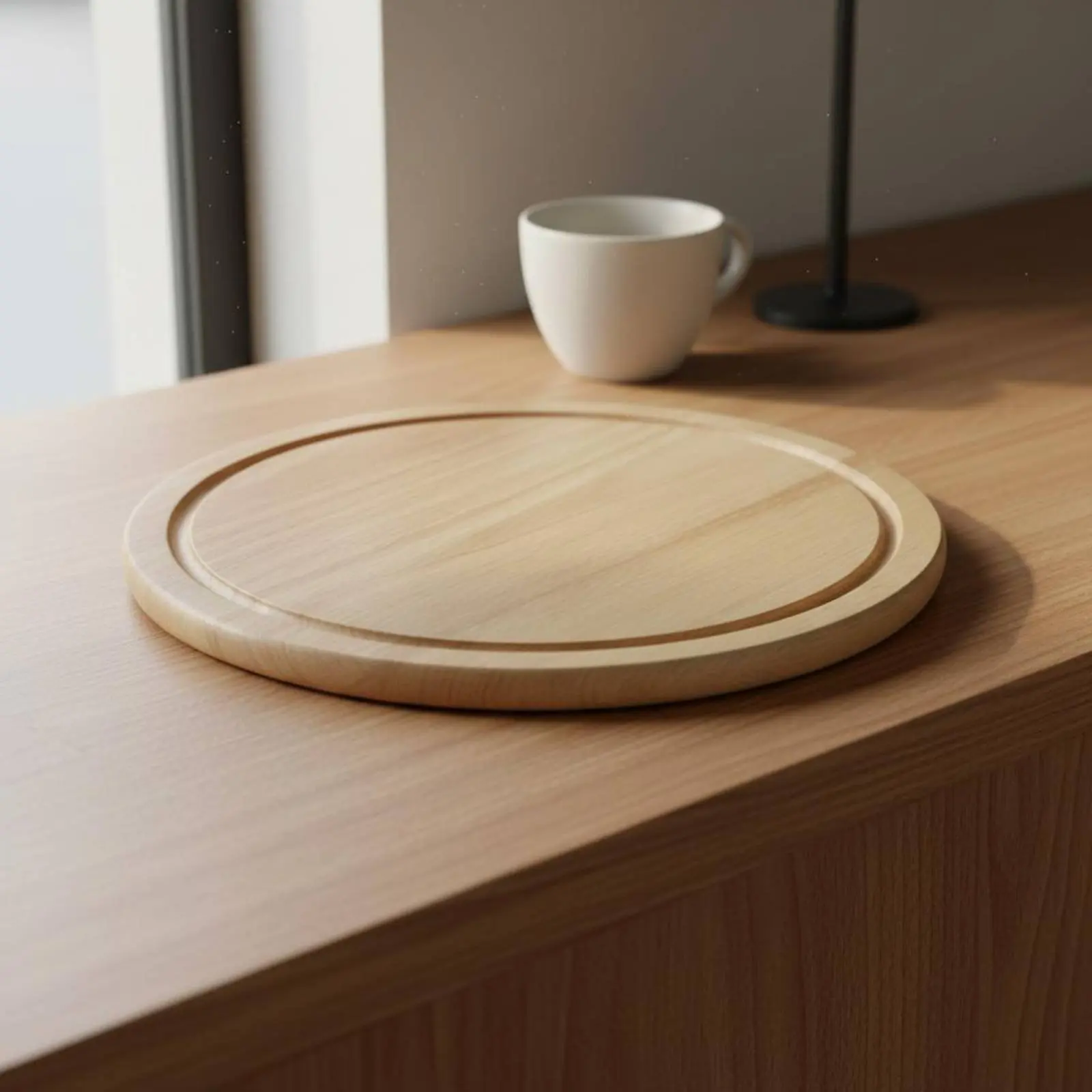 Pizza Stand Retro Design Round - Display Risers Set review and price