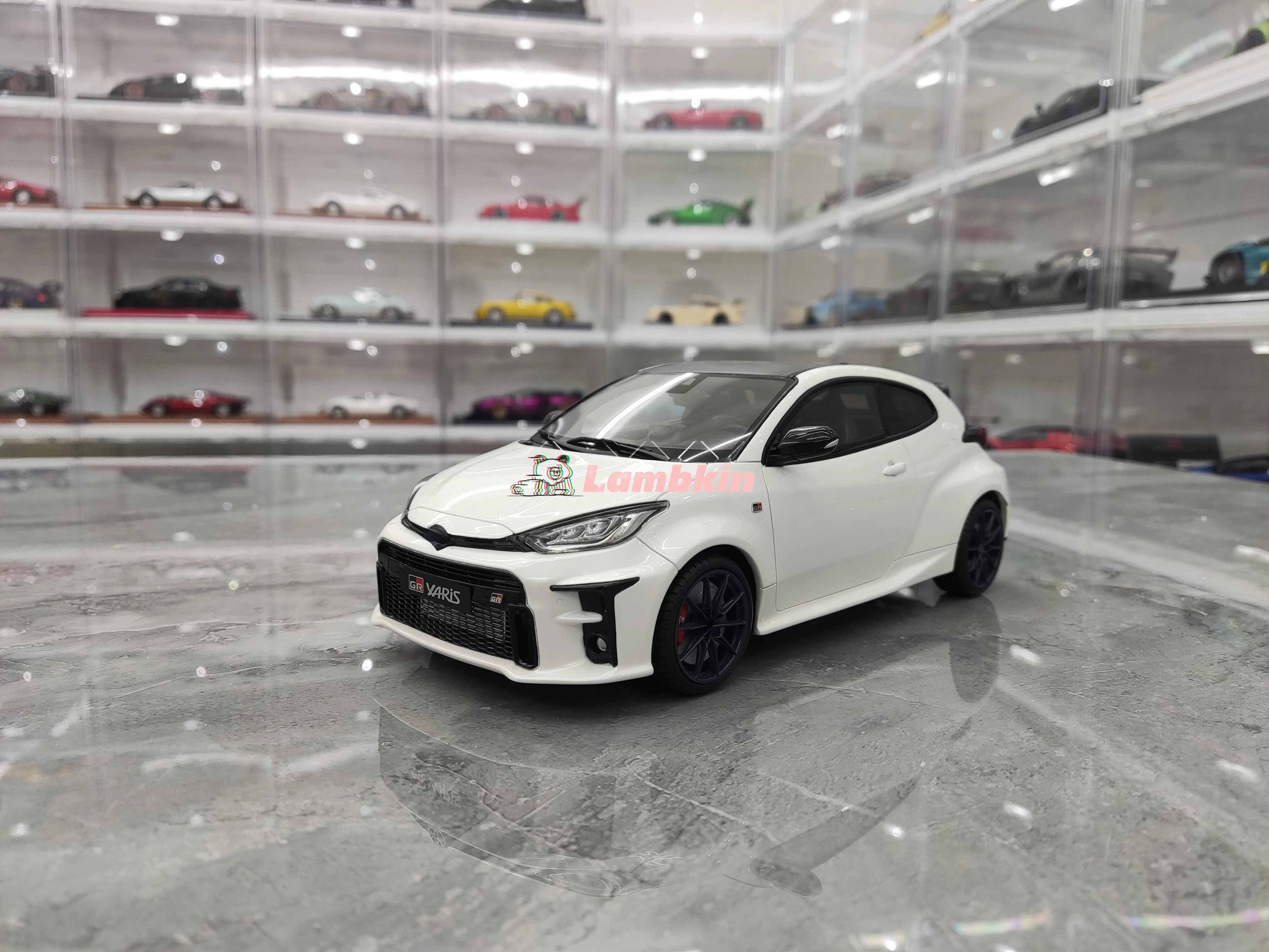 OTTO 1/18 For Toyot Yaris GR Yaris limited edition simulation resin car model collection miniature model