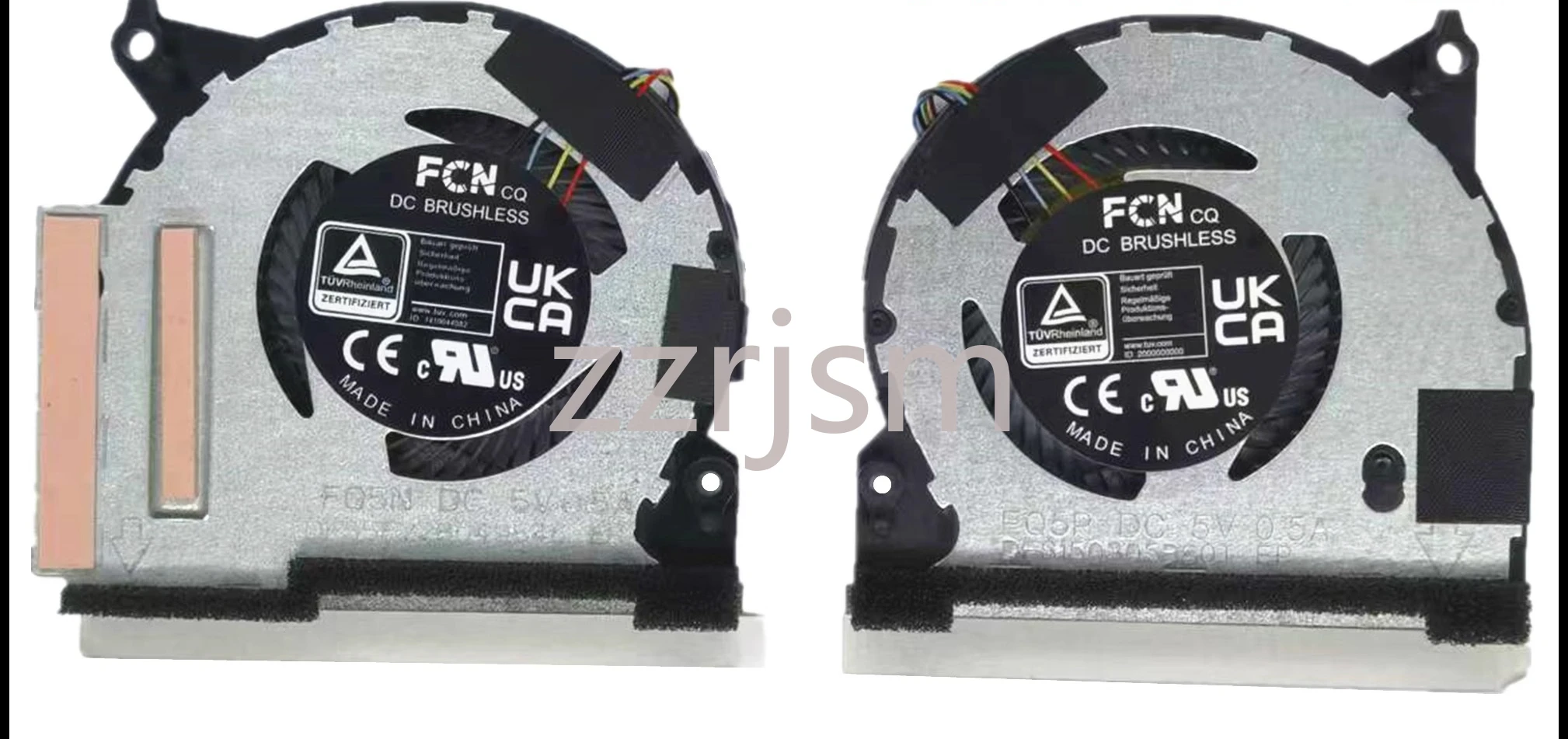 Cooling Fan Handheld Console PC Parts For Asus Rog Ally RC71L 2023 13NR0GY0M01011 13NR0GY0M02011 6033B0124601 6033B0124501 New.