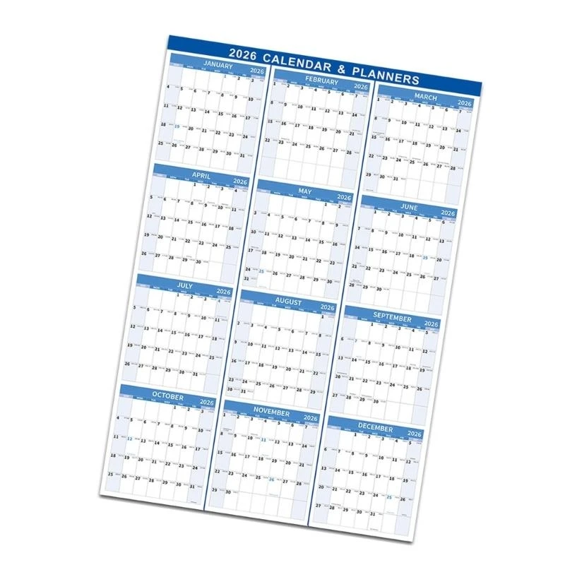 

96GE 2026 Monthly Calendar Dry Erases Calendar Creative Organization Tool For Work