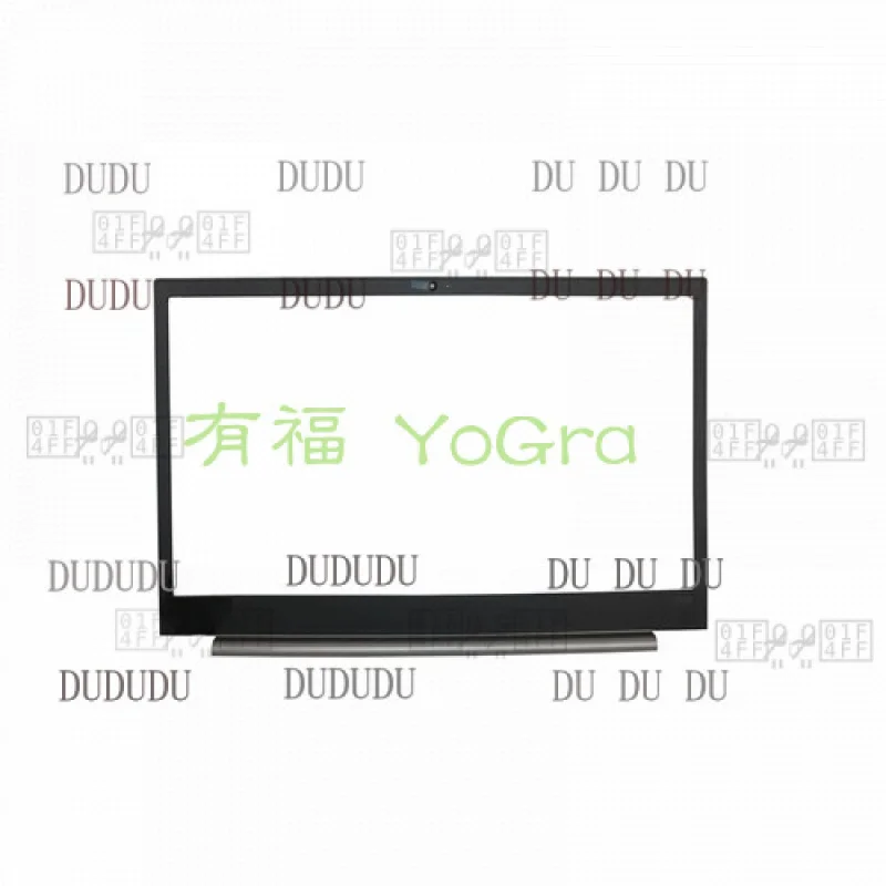 

D New For Lenovo Thinkpad E580 E585 E590 E595 LCD Front Frame Bezel Silver 01LW418