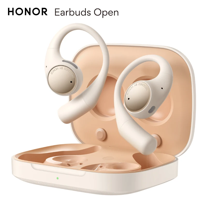 

HONOR Earbuds Open Earphones Wireless Bluetooth 5.2 Headphone Surround Subwoofer Headset 3-Mic Active Noise Cancellation Earbuds