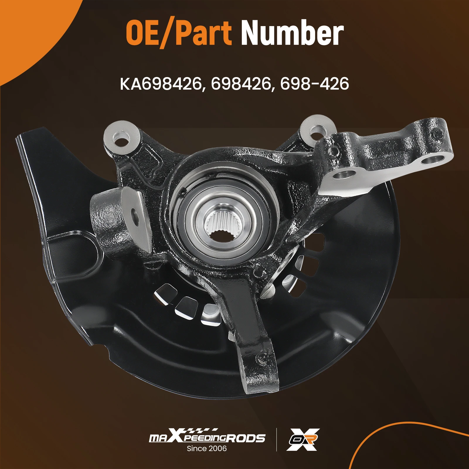 مفصل التوجيه الأمامي الأيمن المحمل لسيارة Toyota Highlander Sport AWD 2006-2007