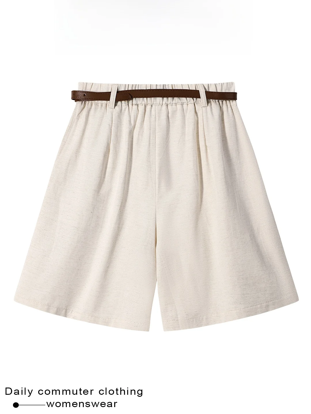 Slimming High Waist Wide Leg Casual Pants Women's Summer New Loose Fitting Comfortable Short Shorts Commute Fashion Style