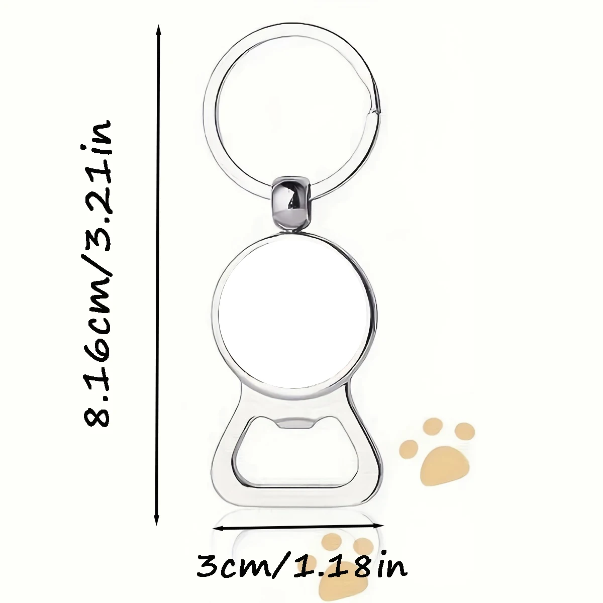 Custom Party Keychain Bottle Opener, Multifunctional Wedding Gift