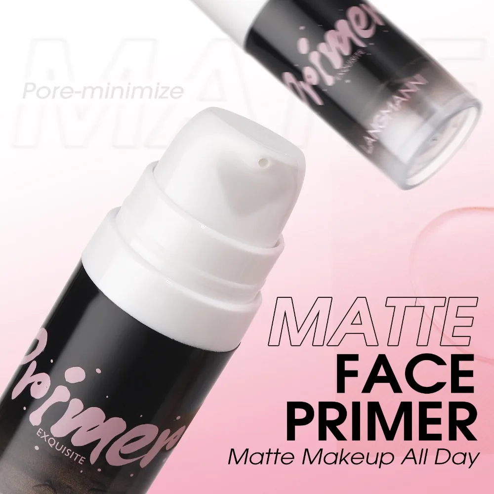 Gel de imprimación facial sin poros, Control de aceite, premaquillaje, piel suave, hidrata, Base transparente, mate Natural, larga duración