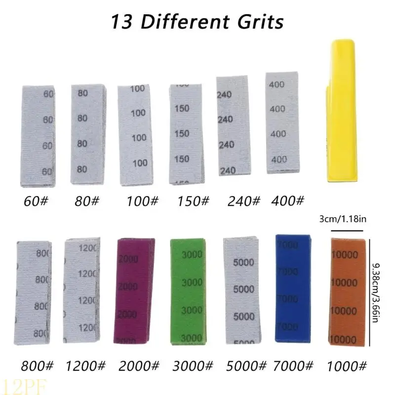 

12PF наждачная бумага квадратов абразивы из оксида алюминия для профессиональной подготовки поверхностей