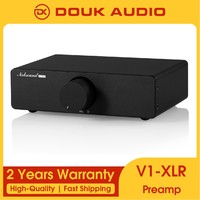 Douk Audio VOL-3 / V1-XLR HiFi Passive Preamp Volume Attenuator RCA/XLR Stereo Audio Volume Controller