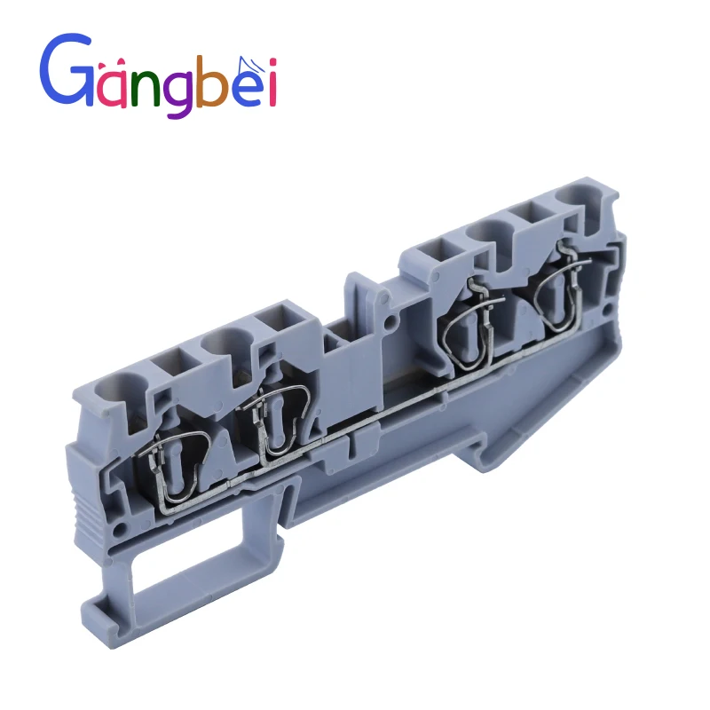 Spring type wiring terminal ST4-QUATTRO 2-2 fast terminal two into two