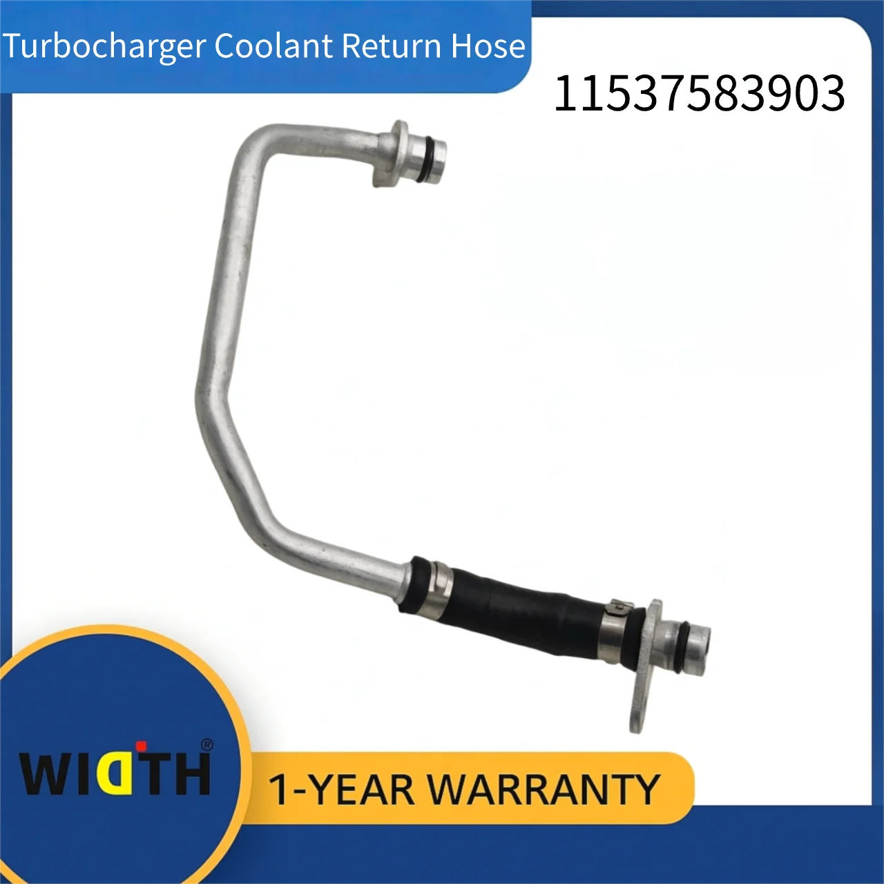 

11537583903 Turbocharger Coolant Return Hose for BMW N54 N55 Cooling System | OE Replacement
