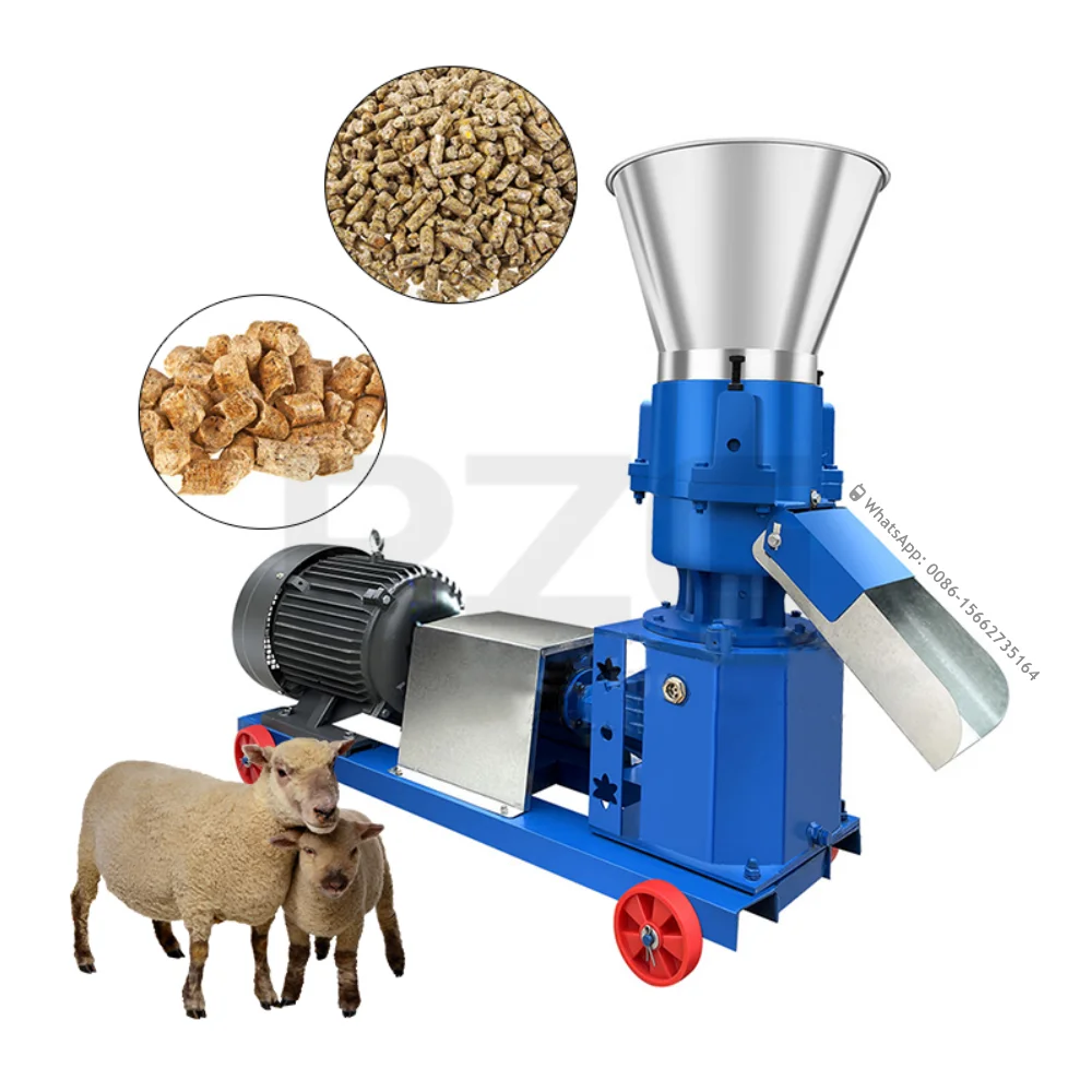 Sheep Goat Chicken Pig Pellet Making Machine 100KG/H Poultry Pet Food Pellet Machine Animal Pellet Production Machine