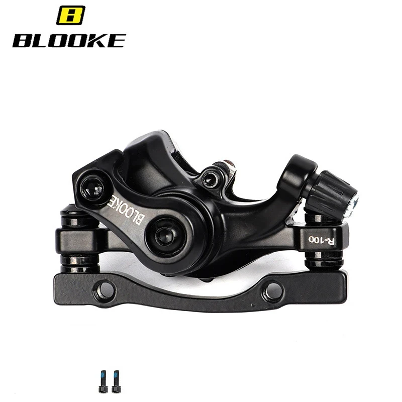 BLOOKE Bicycle Disc Brake 160mm Rotors MTB Mechanical Caliper Disc Brakes Electric E-scooter Mechanical Right Side Caliper