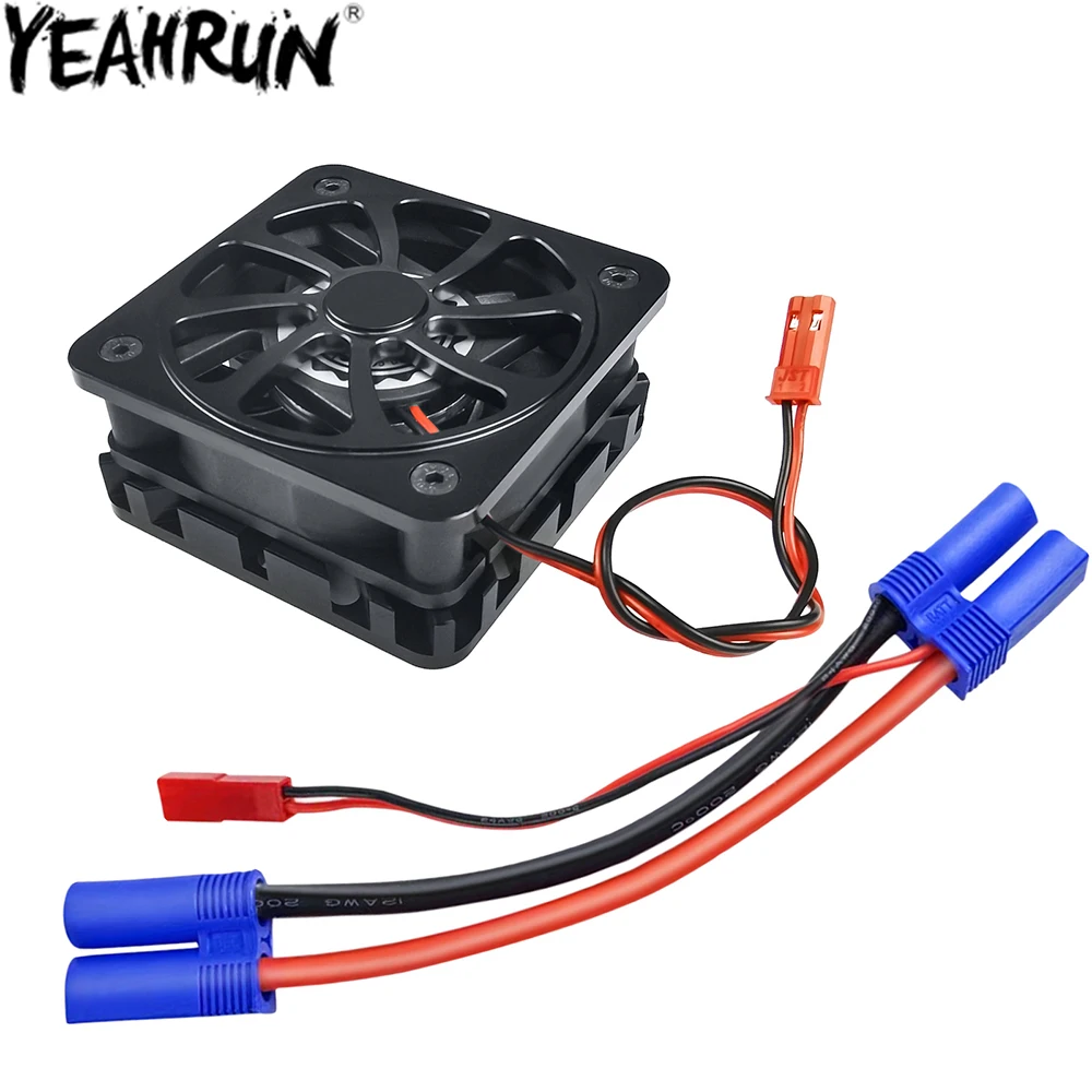 

YEAHRUN Heat Sink Cooling Fan Motor Radiator for 1/5 KRATON 8S RC Buggy Truck Car Upgrade Parts