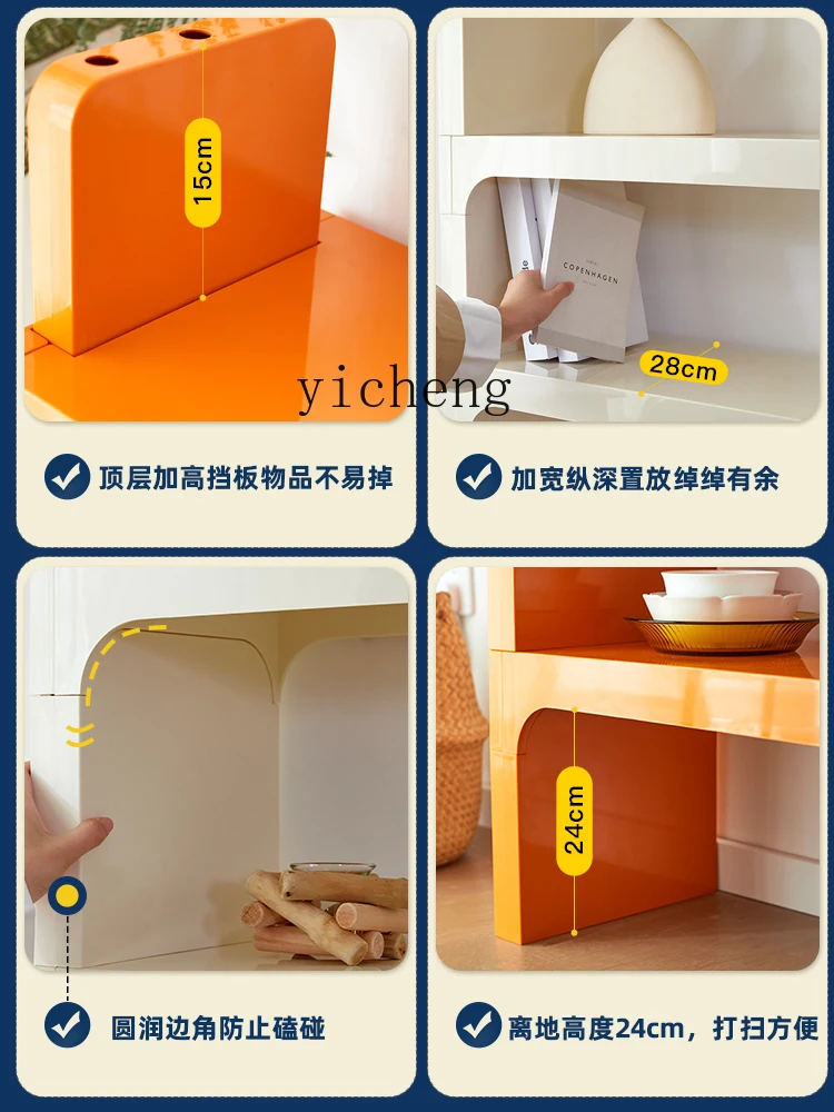 H3-20  free combination bookshelf shelf floor-to-ceiling living room full wall integrated wall storage cabinet
