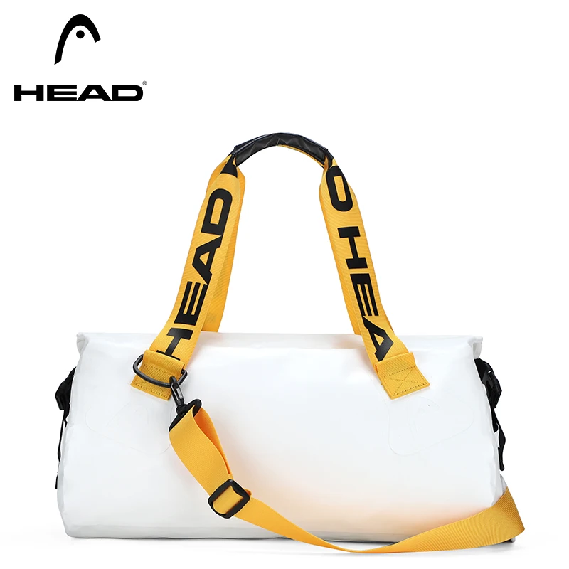 HEAD Fully Waterproof Travel Duffel Bag Sports Gym Bags for Swim Fitness Boating Fishing Canoeing Crossbody Luggage Tote Handbag