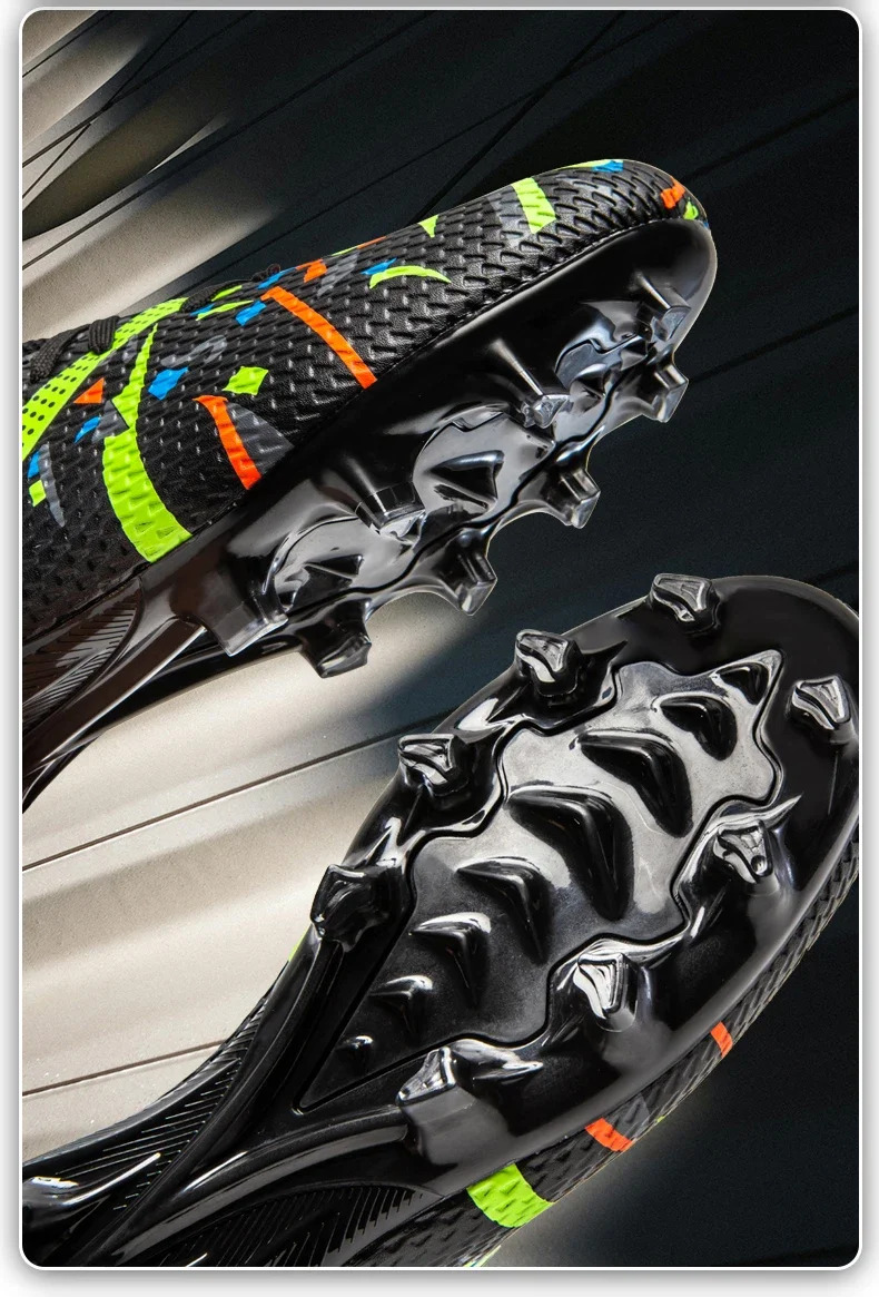 Neue Herren-Fußballschuhe Professionelle Outdoor-Sportschuhe Rutschfeste Trainingsschuhe Sneakers Rasen-Fußballstiefel Ultraleicht Unisex – Detail 7