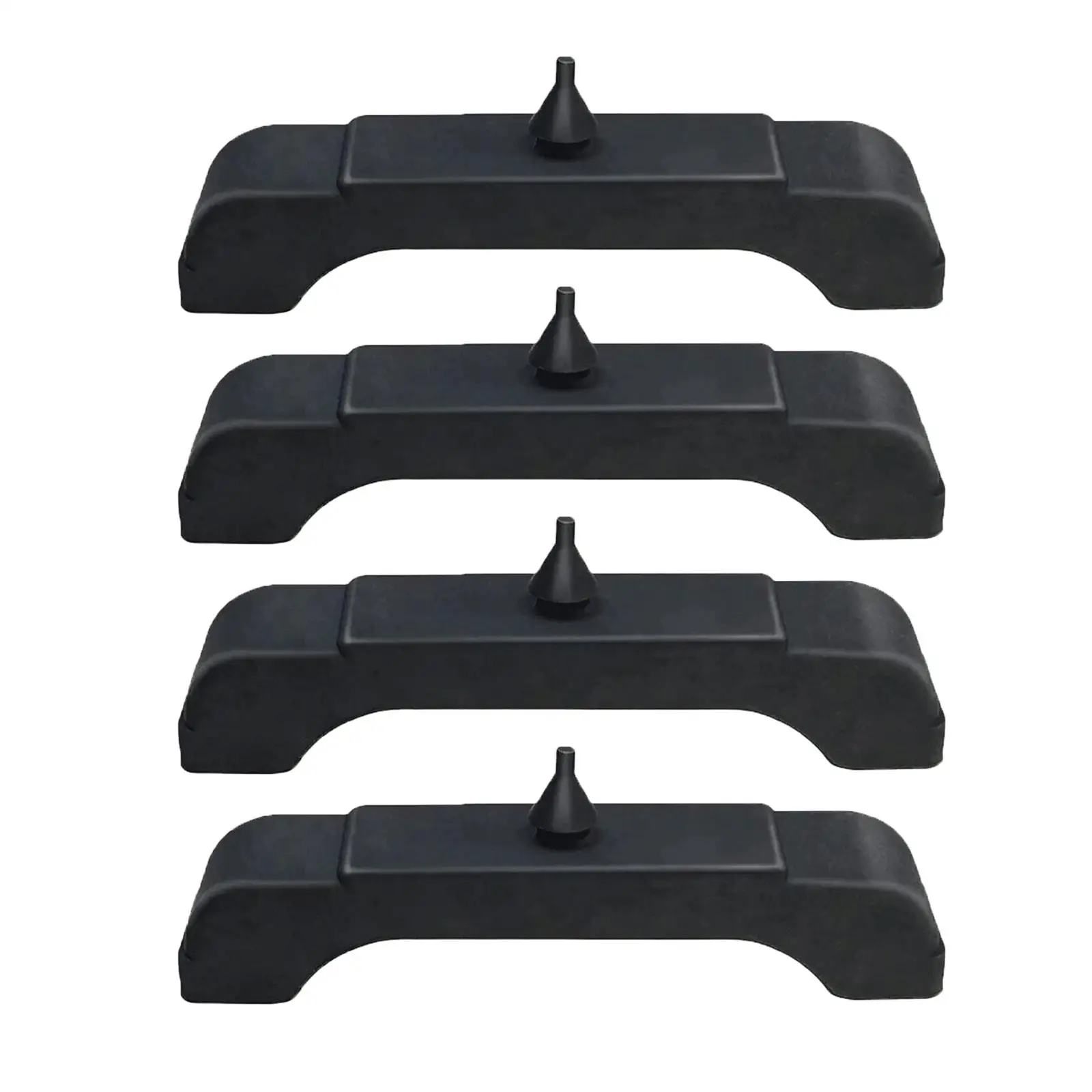 4 Pieces Rubber Insulator Pads Engine Radiator Insulator Mount Cushions Rubber Radiator Insulator Pads for 4012-326-682S