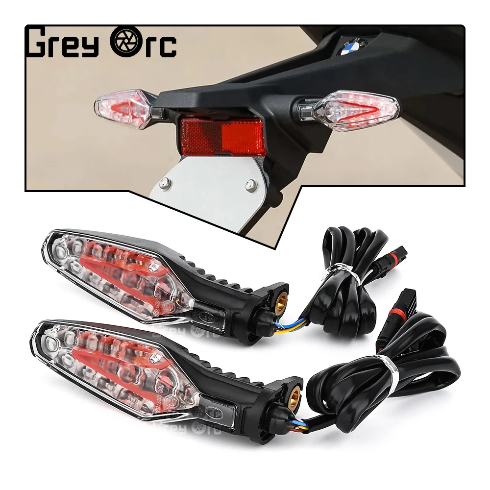2 Line Motorcycle LED Turn Signal Indicator For BMW R1250GS LC ADV R1250 R1200 R/RS/GS R1200GS R1250RS R1250R F750GS Accessories