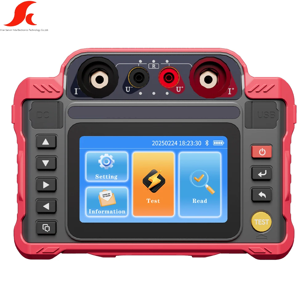 

High Precision Handheld Electronic Contact Resistance Tester Loop Meter