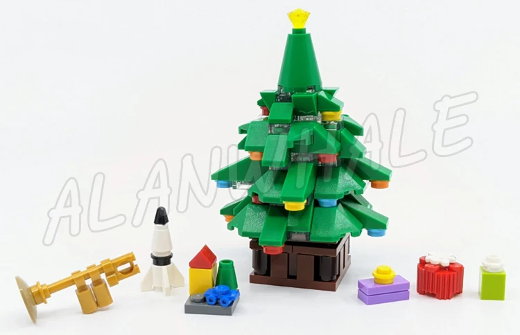 1445 pz Creativo Esperto Villaggio Invernale Visita di Babbo Natale Casa Di Natale Camino 88088 Building Blocks giocattoli Compatibile Con Il Modello